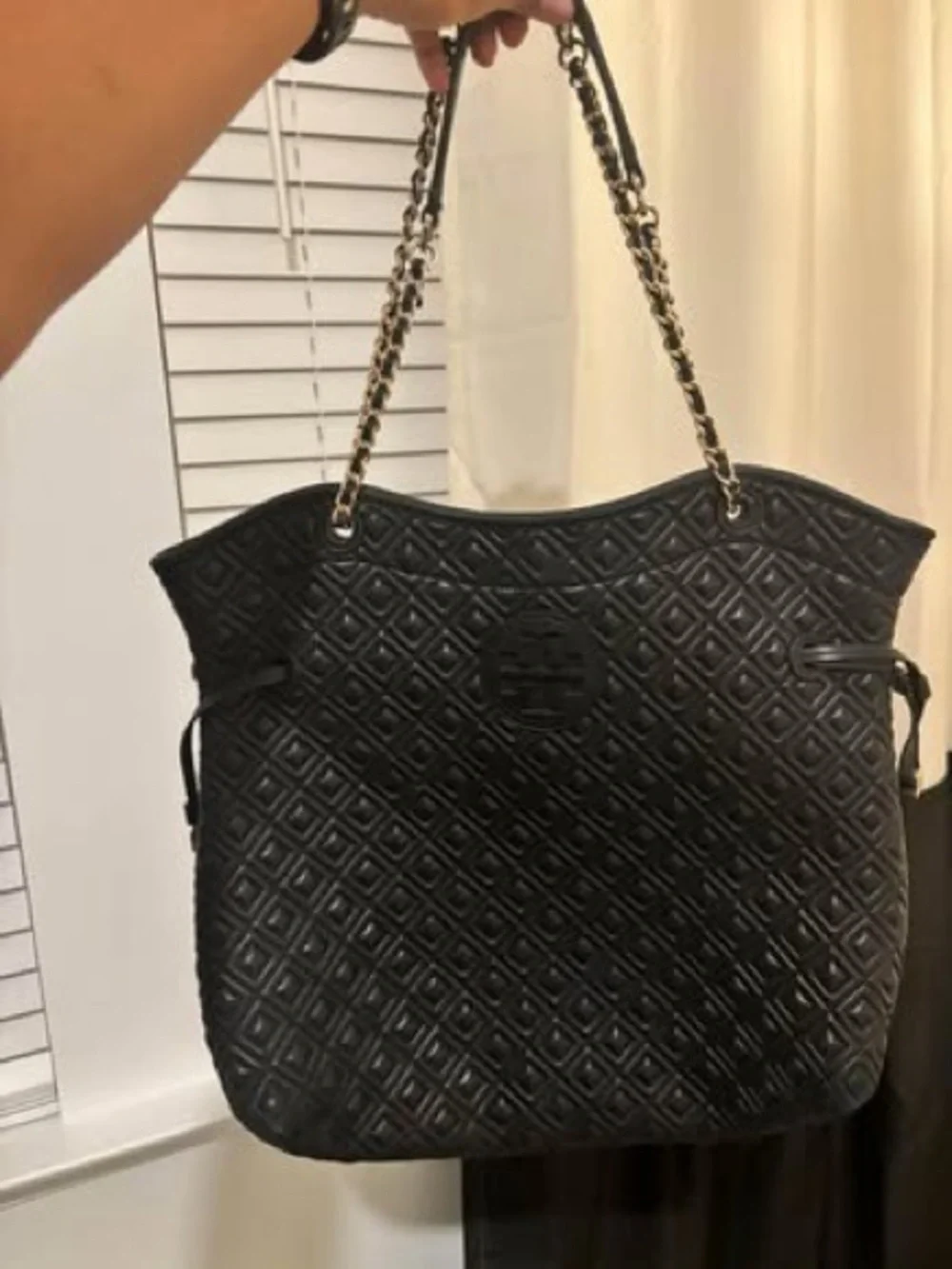 Tory Burch Marion Quilted Leather Slouchy Tote